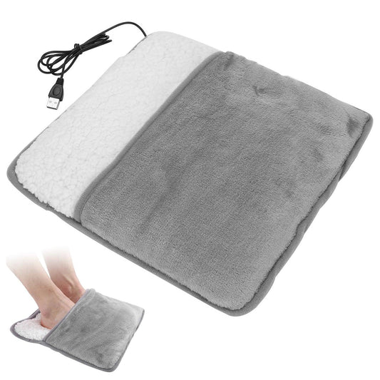 Heated Foot Warmer - Electric USB Winter Warm Mat Hand Heating Pad Cushion