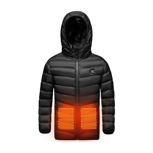 Electric Heated Coat – Rechargeable Winter Jacket with Adjustable Temperature