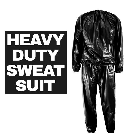 Sweat Suits For Weight Loss - Heavy Duty Sweat Suit Sauna Suit Exercise Gym Suit Fitness Weight Loss Anti-Rip