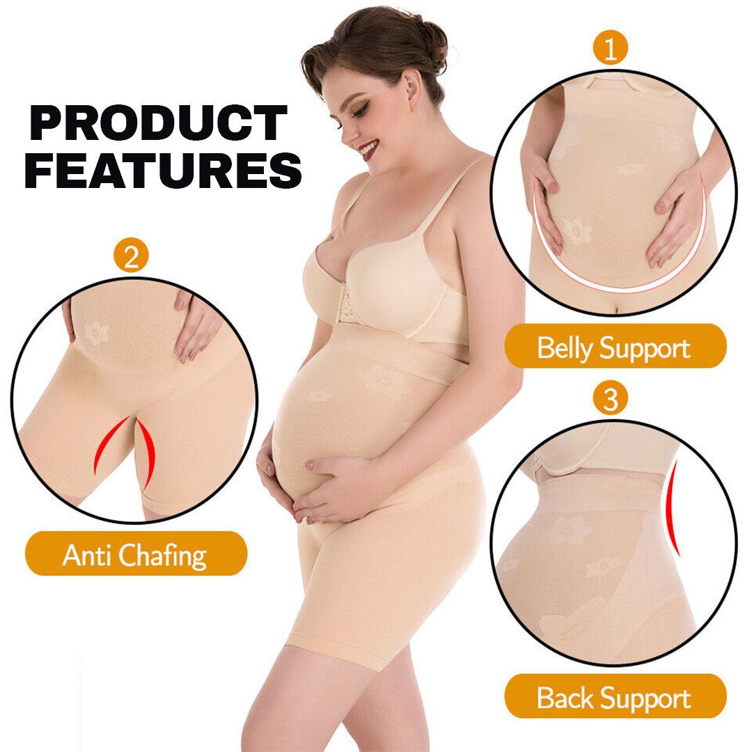 Bump Support Knickers - Women Maternity High Waist Underwear Pregnancy Seamless Belly Support Panties UK