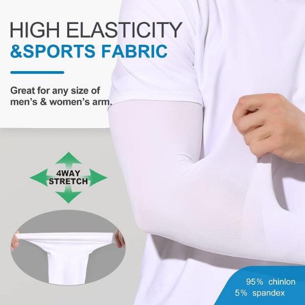 UV Protection Arm Sleeves - Breathable Sun Arm Sleeves, for Summer Sport Running Cycling Climbing Driving Golf