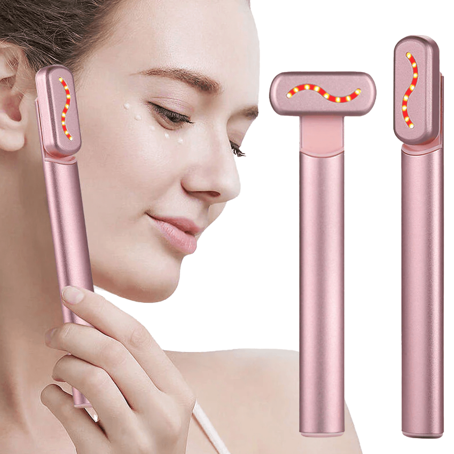 High Frequency Facial Wand - Red Light Therapy For Face And Neck Microcurrent Facial Device Eye Beauty Wand ( PRE-ORDER)