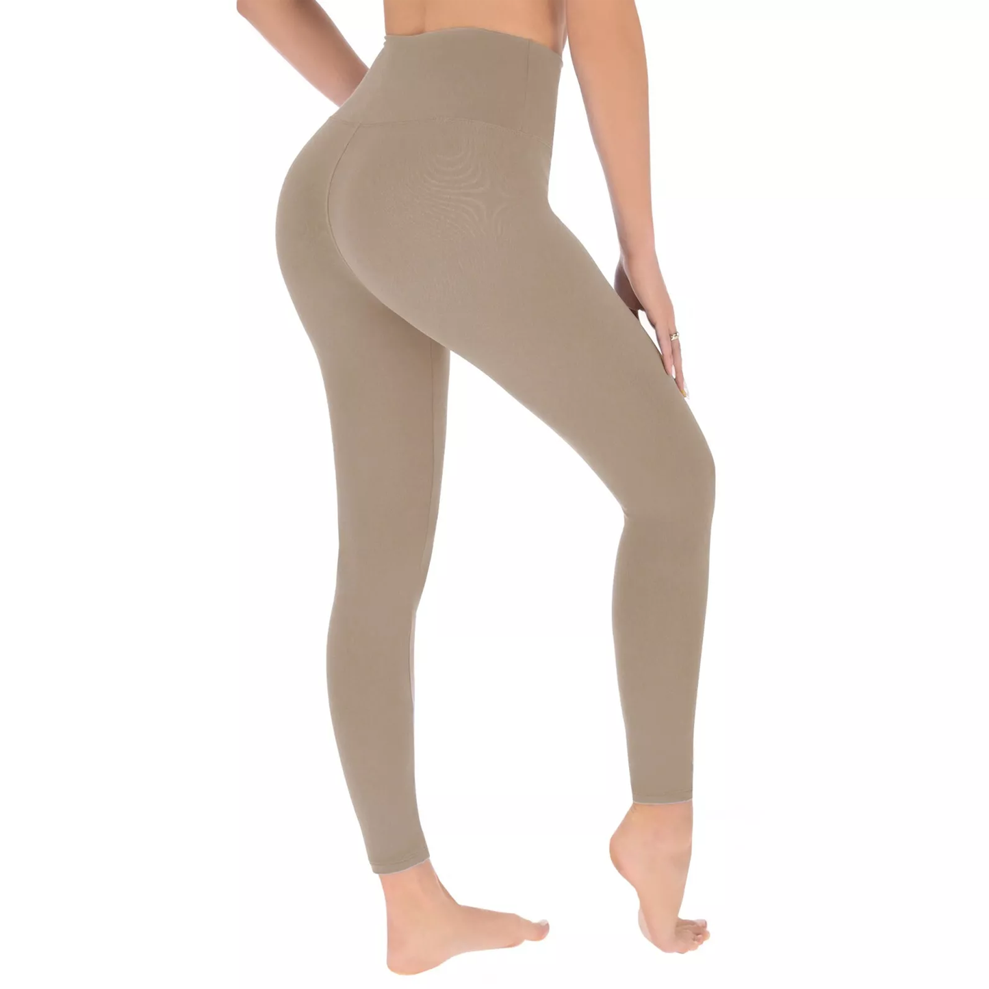 High Waisted Ladies Leggings – Stretchy, Tummy Control Workout & Everyday Wear