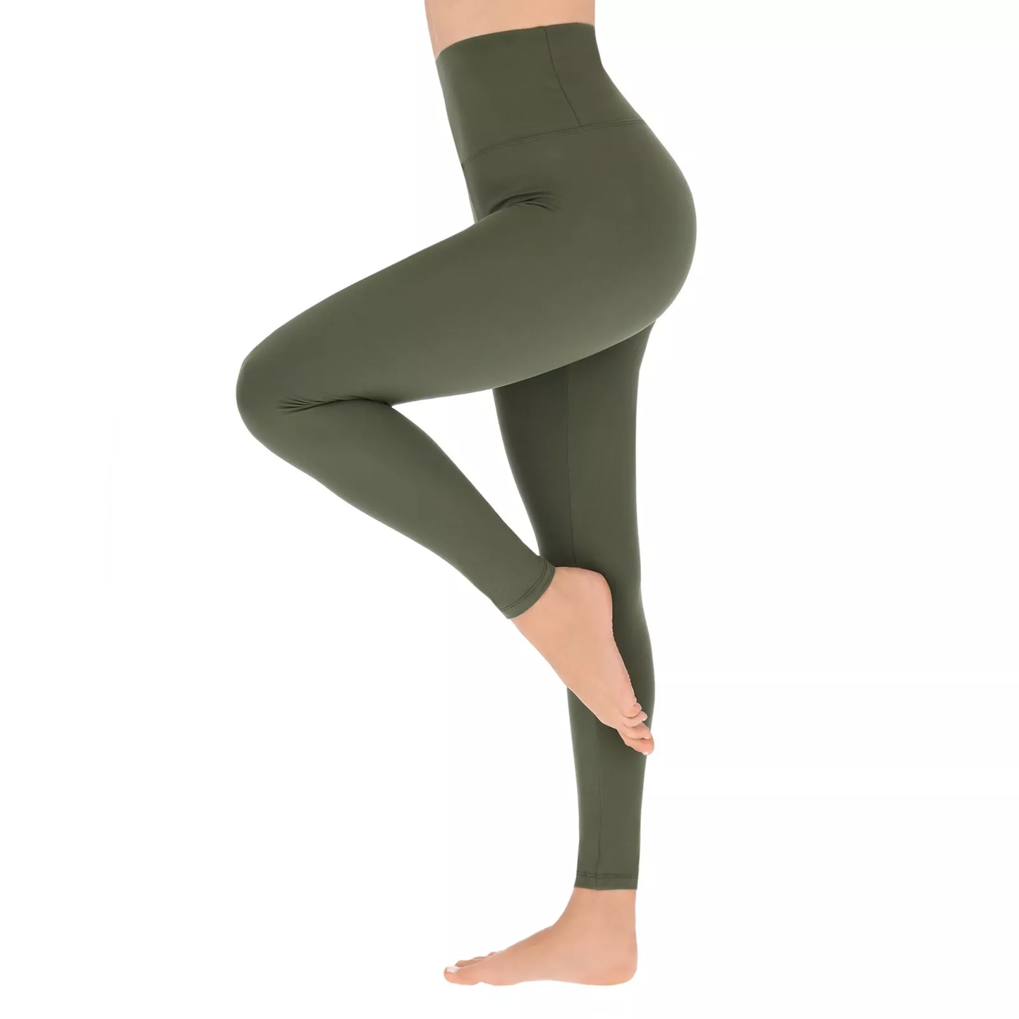 High Waisted Ladies Leggings – Stretchy, Tummy Control Workout & Everyday Wear