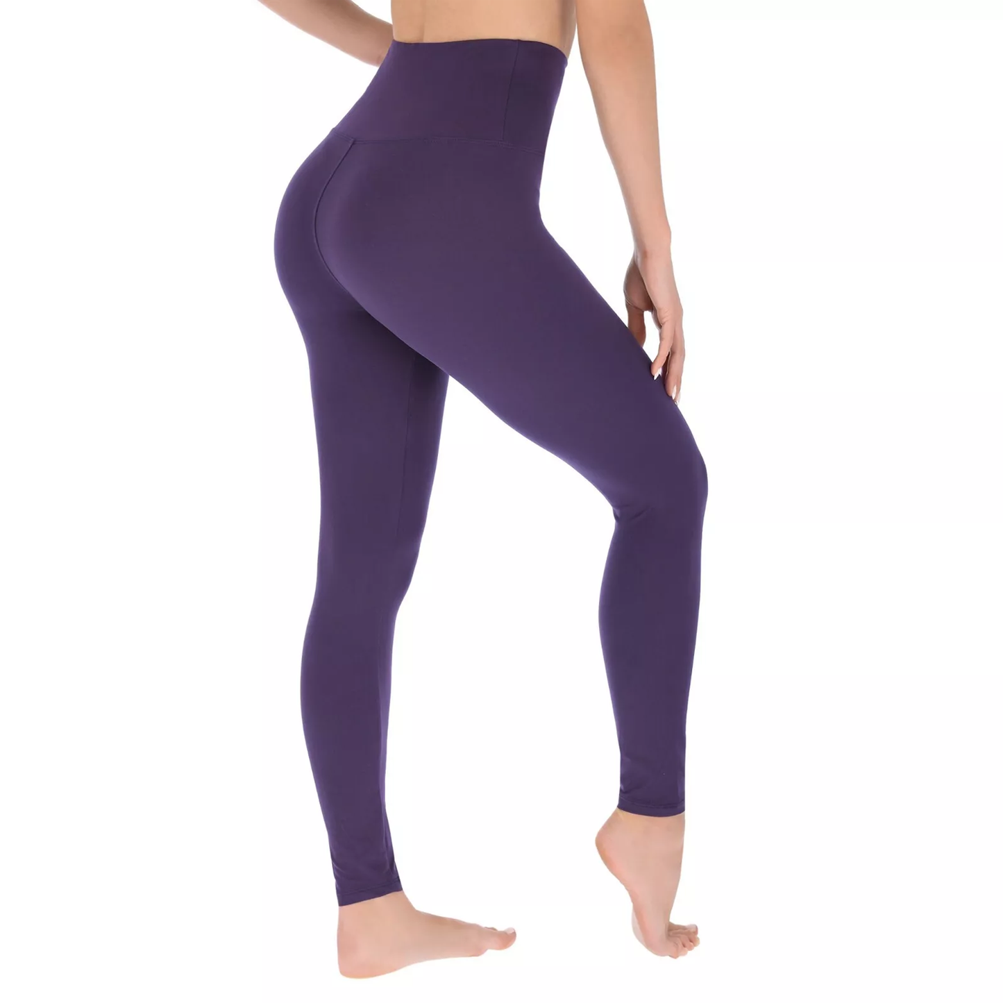 High Waisted Ladies Leggings – Stretchy, Tummy Control Workout & Everyday Wear