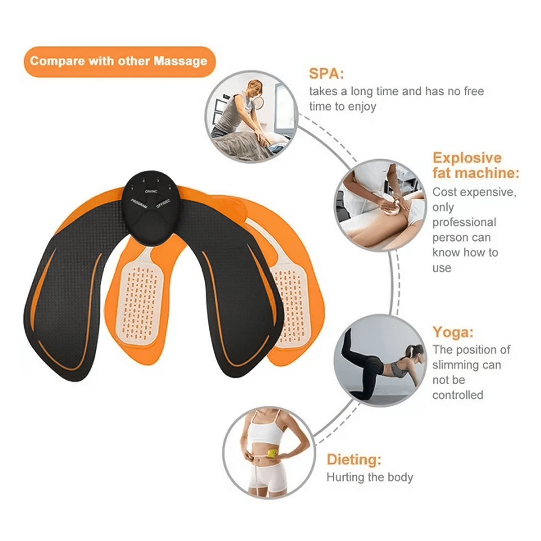 Ems Hip Trainer - Butt Lift Stimulator Butt Trainer Gluteus Buttock Bum Push Up Massager Toner