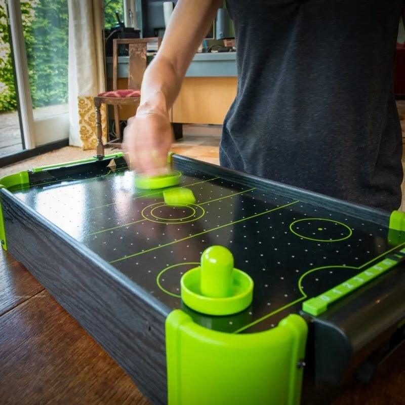 Air Hockey Mini Table - Hockey Sports Table Game Toys Gifts Games Retro Toy Indoor Funtime