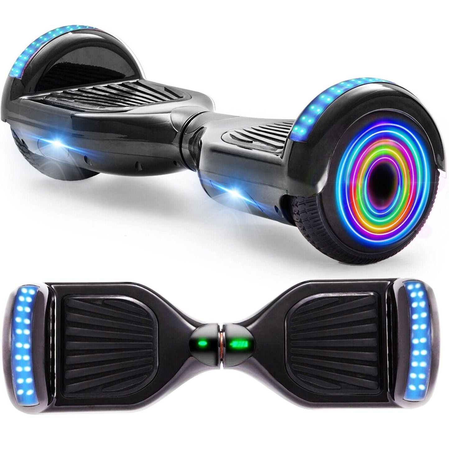 Electric Self Balancing Scooter - 500W Hoverboard For Kids Bluetooth LED Segway