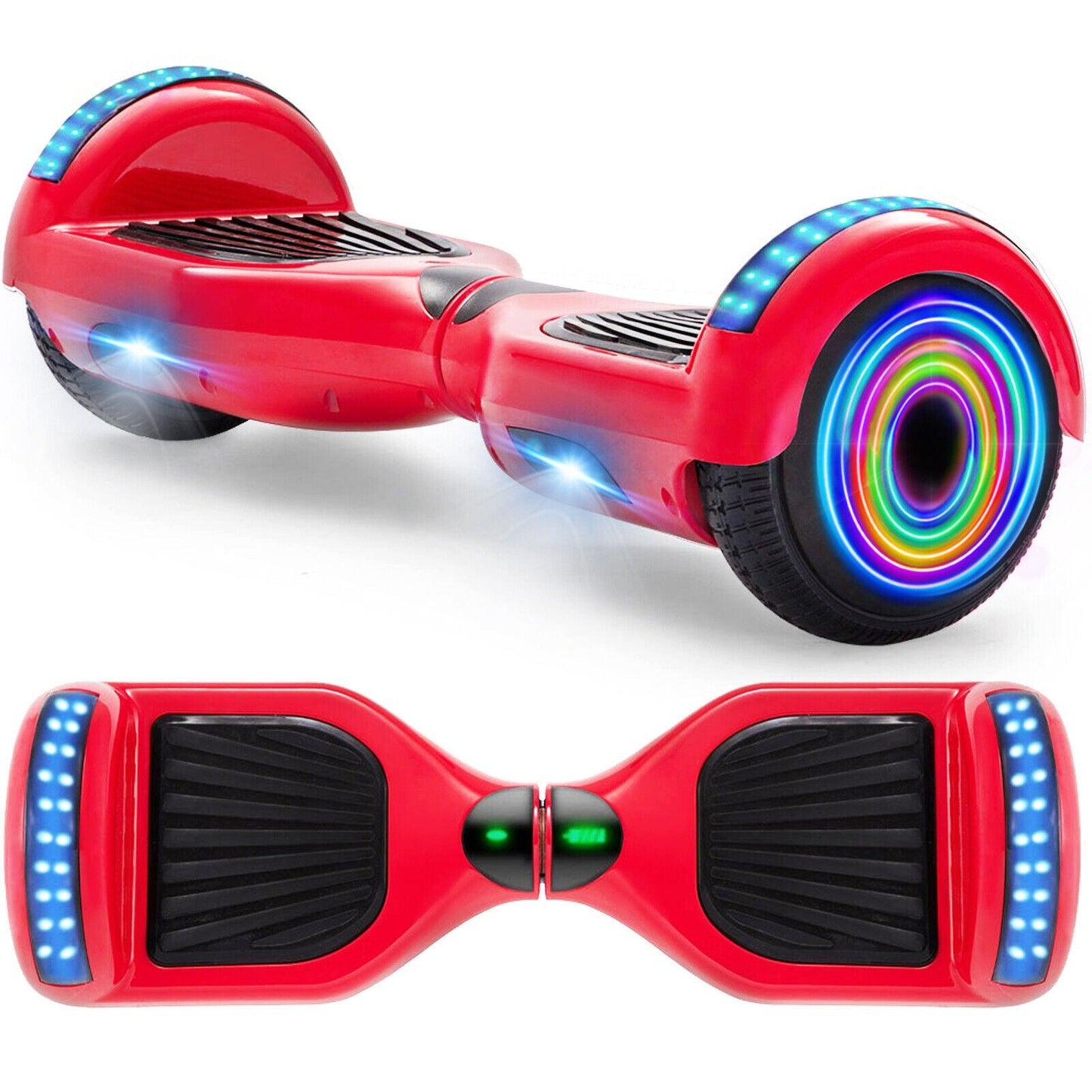 Electric Self Balancing Scooter - 500W Hoverboard For Kids Bluetooth LED Segway