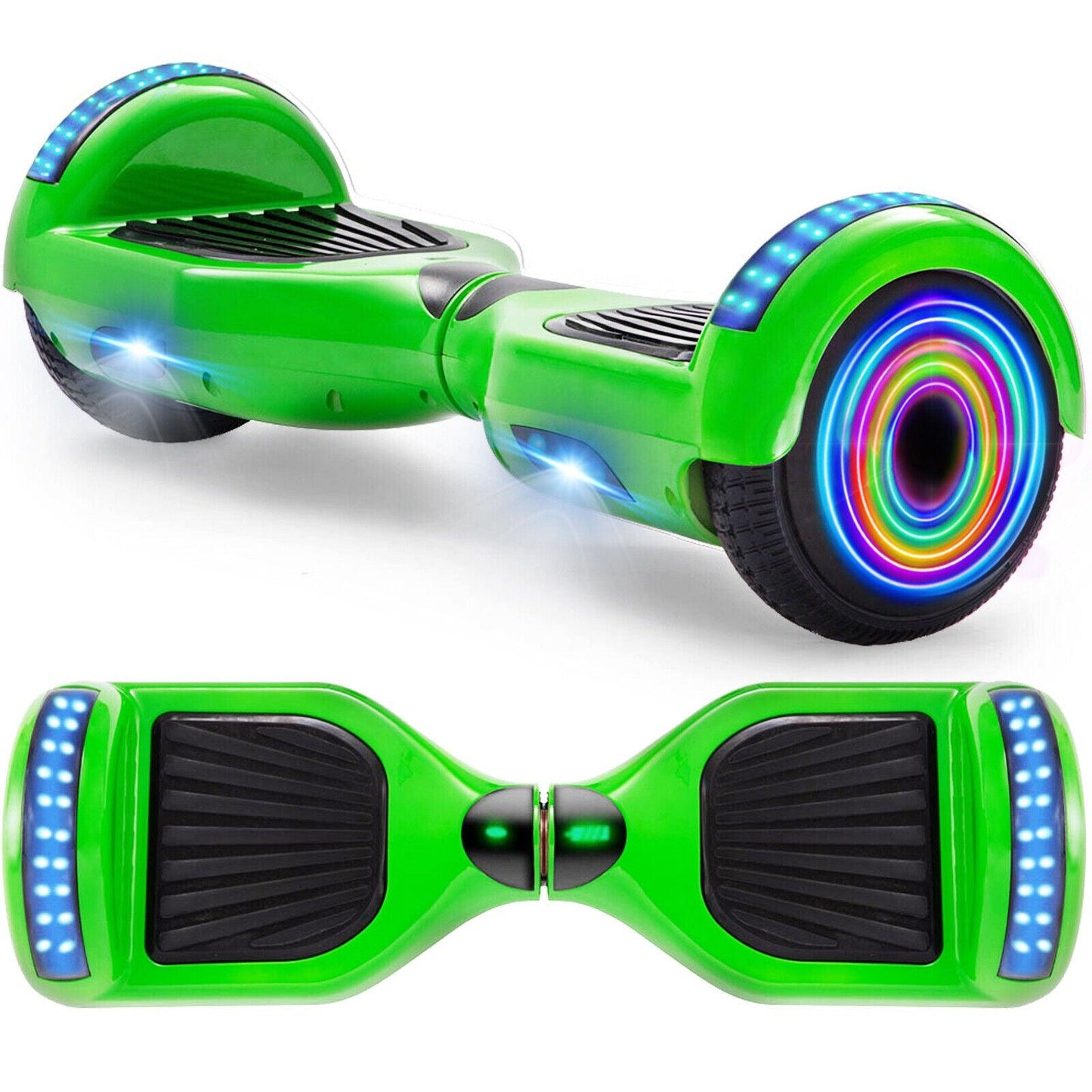 Electric Self Balancing Scooter - 500W Hoverboard For Kids Bluetooth LED Segway