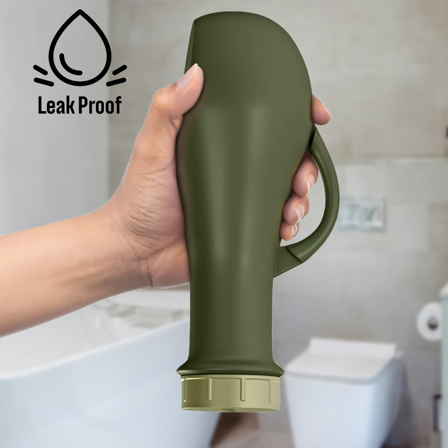 Portable Urinal Bottle – Travel Wee Bottle for Men & Women, Ideal for Car & Camping