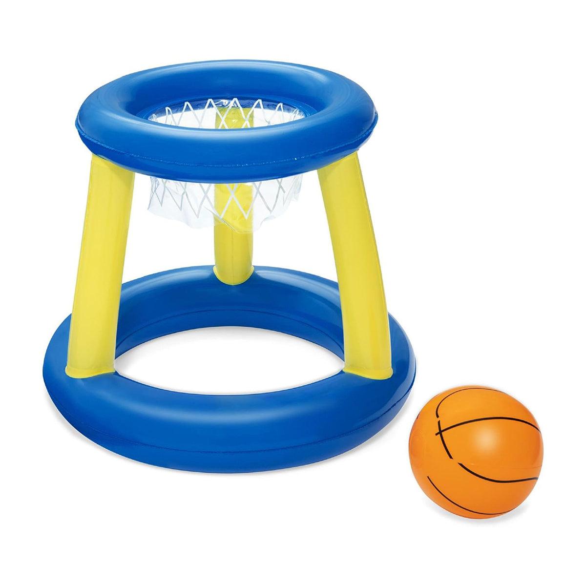 Inflatable Basketball Hoop For Swimming Pool - Inflatable Basketball Swimming Pool Toy Ring Floating Childrens Water Sport Game