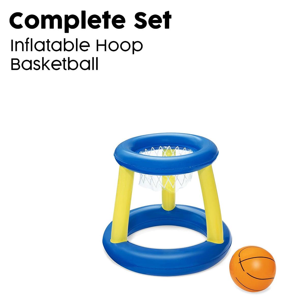 Inflatable Basketball Hoop For Swimming Pool - Inflatable Basketball Swimming Pool Toy Ring Floating Childrens Water Sport Game