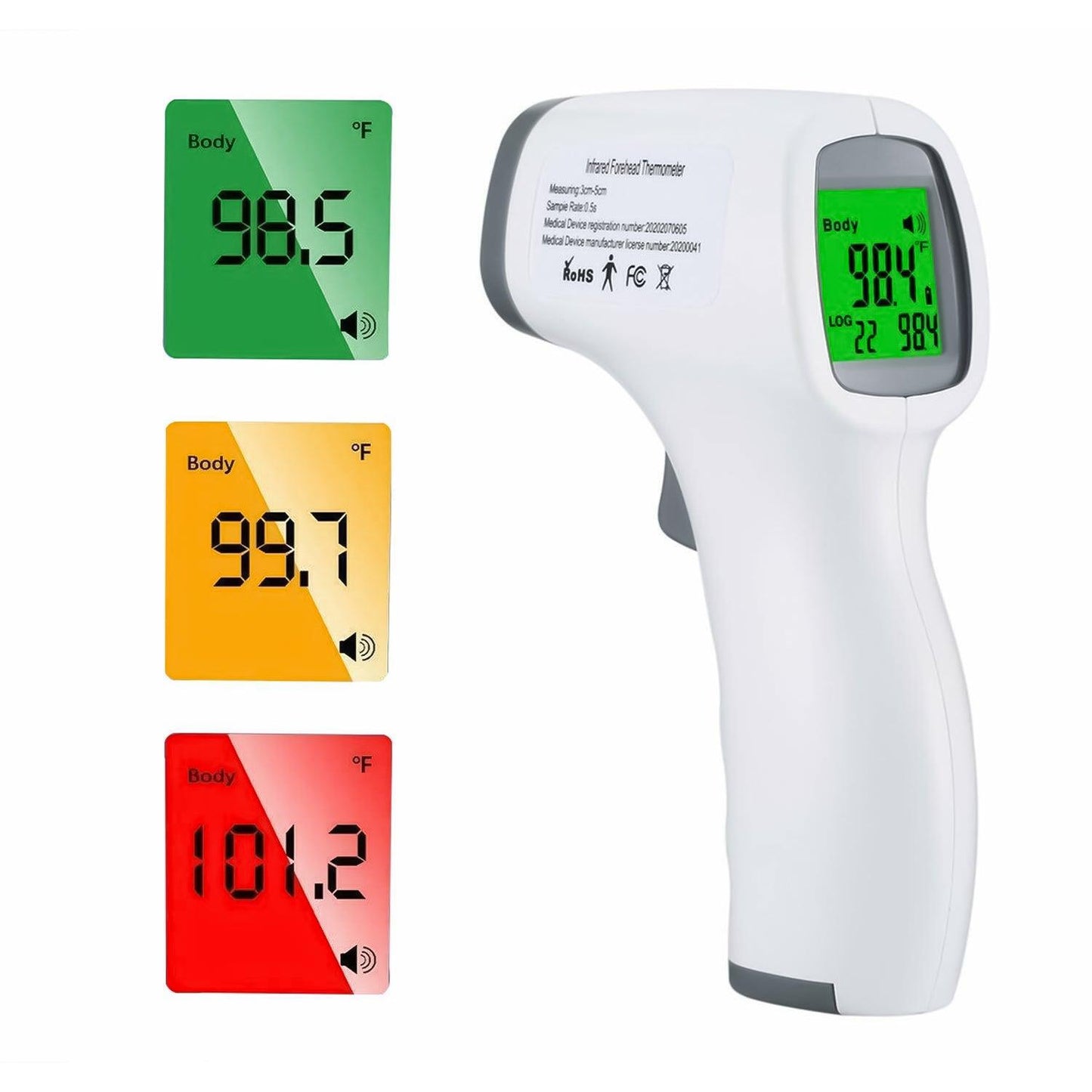 Best Thermometer UK - Infrared Digital Non-Contact Forehead Thermometer