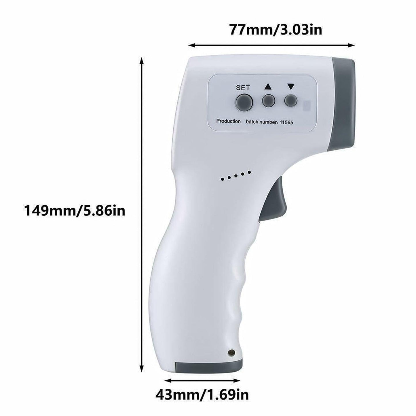 Best Thermometer UK - Infrared Digital Non-Contact Forehead Thermometer