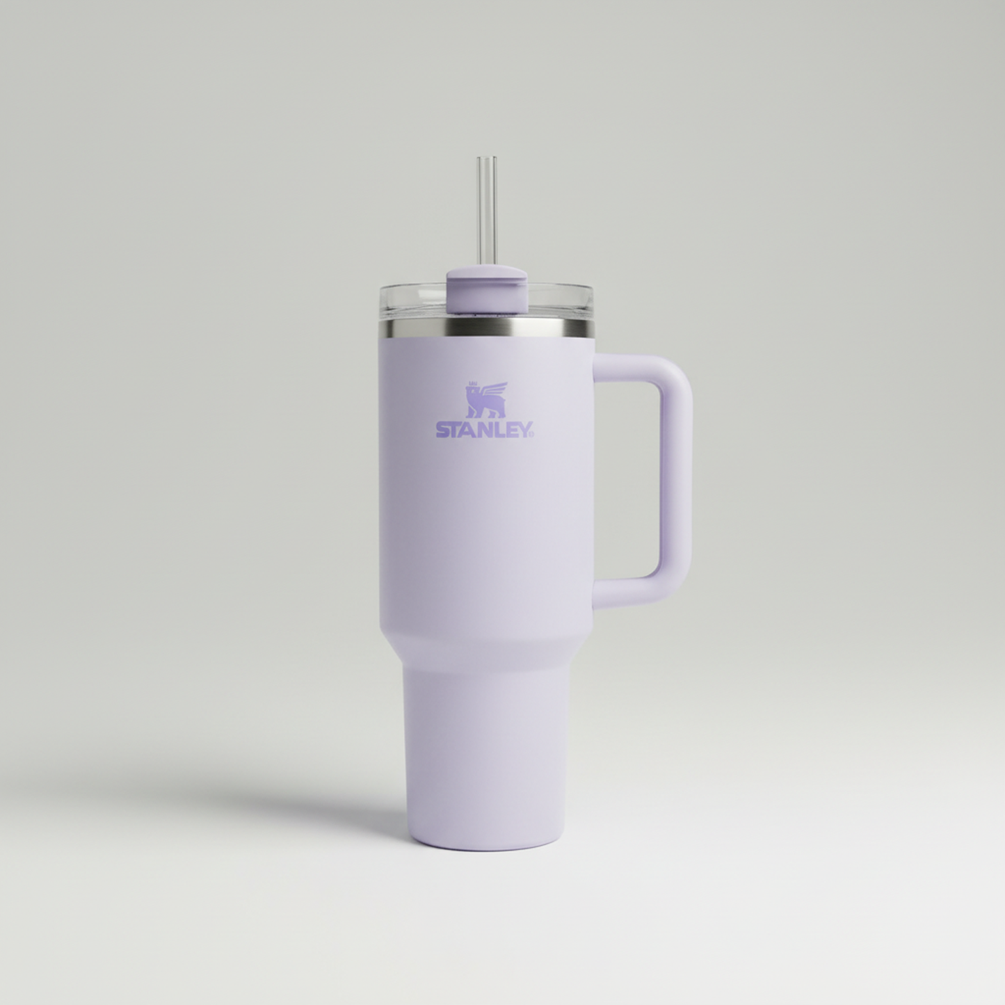 Insulated Straw Tumbler - 40 OZ Stanley Quencher H2.0 Tumbler with Straw Travel Mug for Cold or Hot Drinks Love Shack Fancy