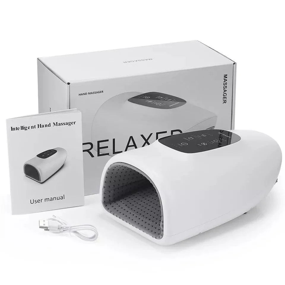 Hand Massager Machines - Electric Hand Massager for Palm Massage Cordless Heat Accupressure Massager