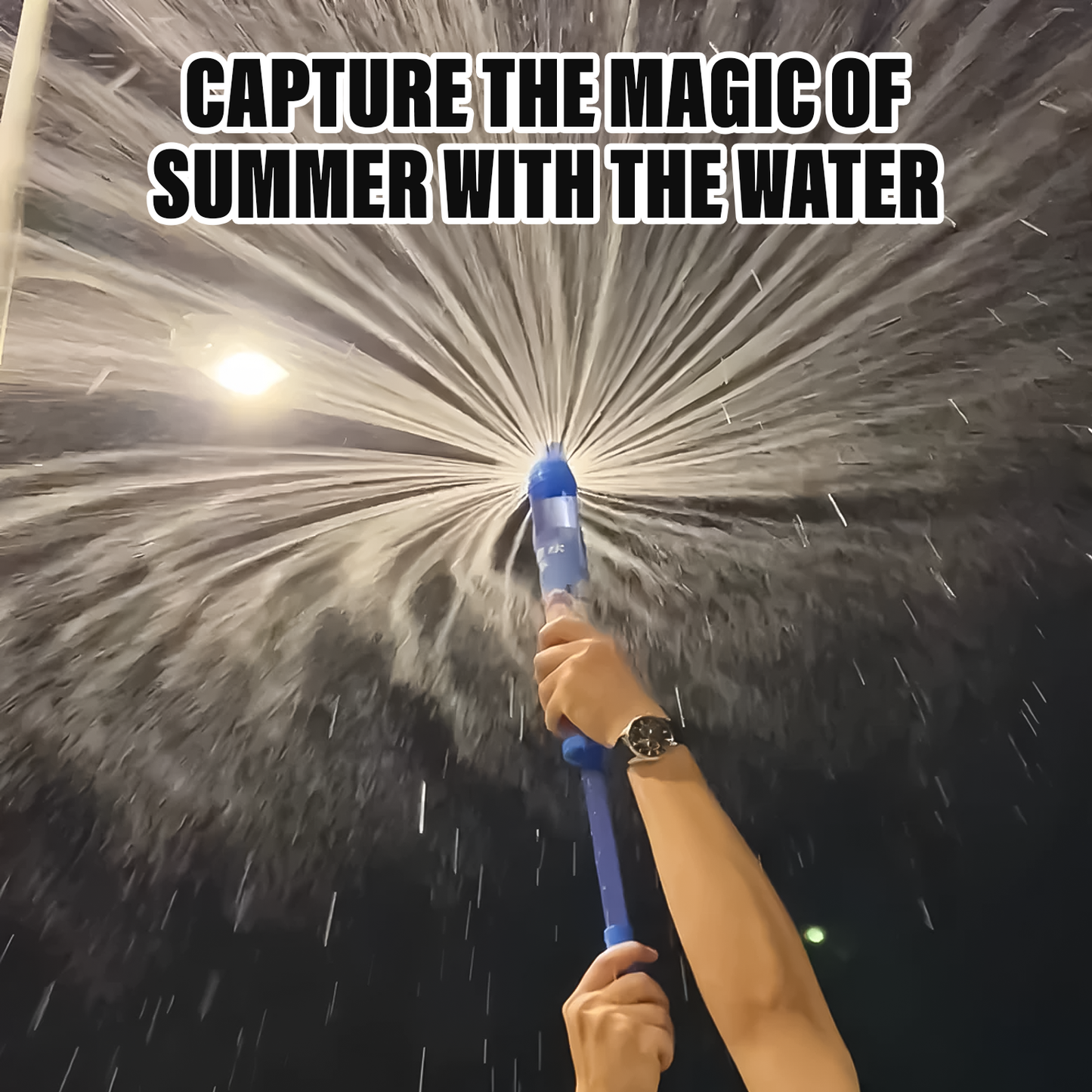 Water Fireworks Toy – Sprinkler Toy for Backyard Water Play & Summer Entertainment
