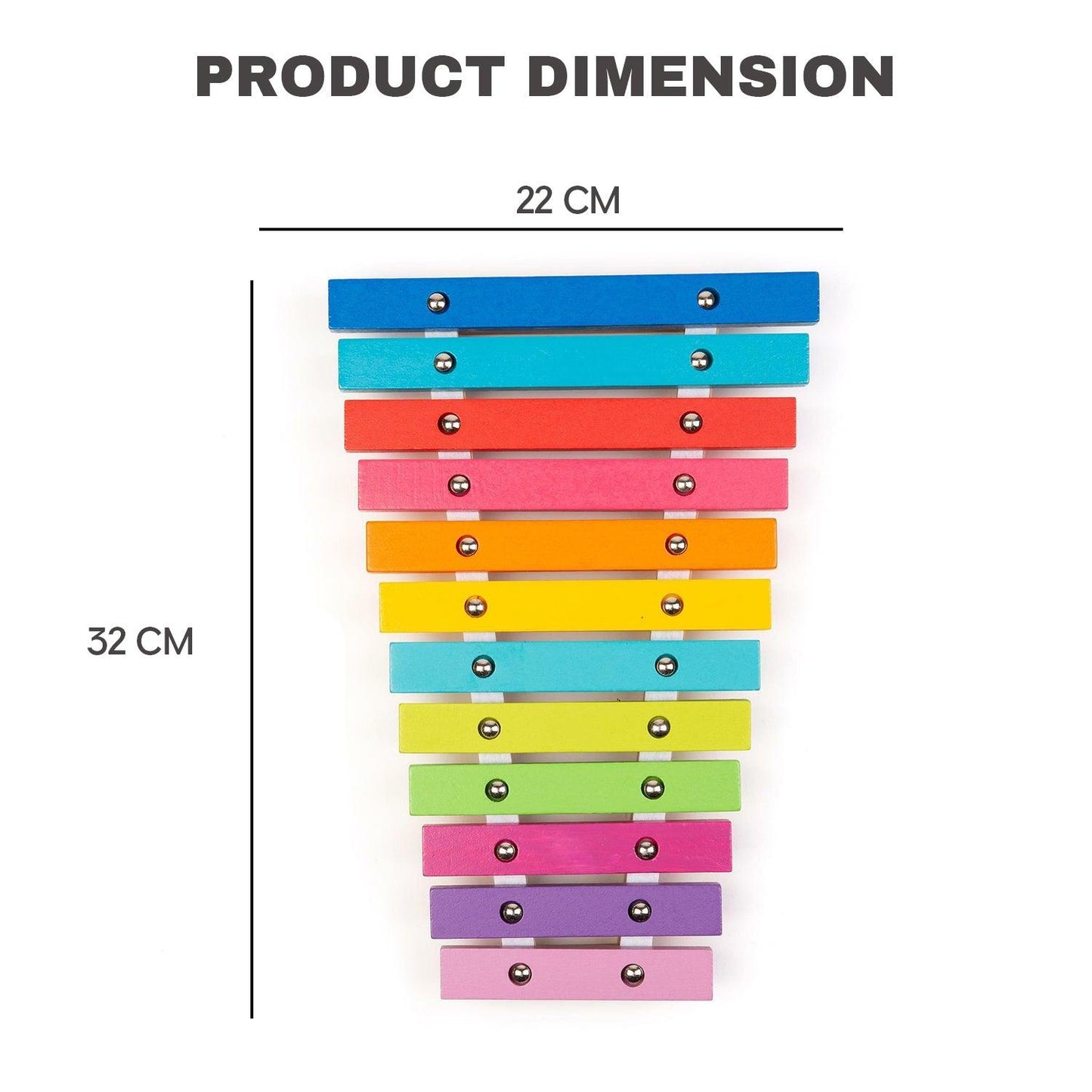 Wooden Xylophone Toy - Wooden Musical Kids Classic Xylophone Music Toy Children Creative Play