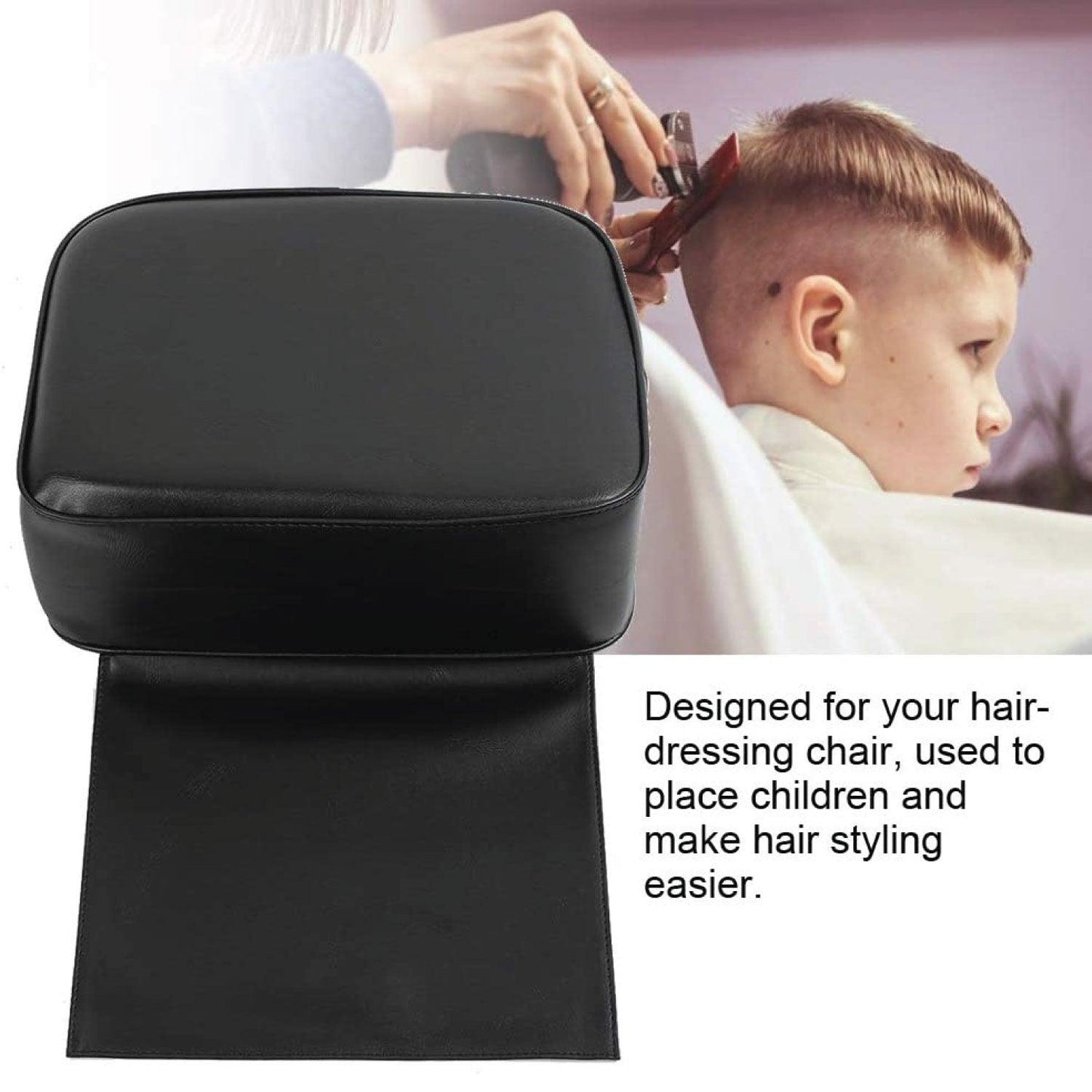 Barber Booster Seat - Child Chair Seat Booster Cushion Salon Barber Haircut Hairdressing Hair