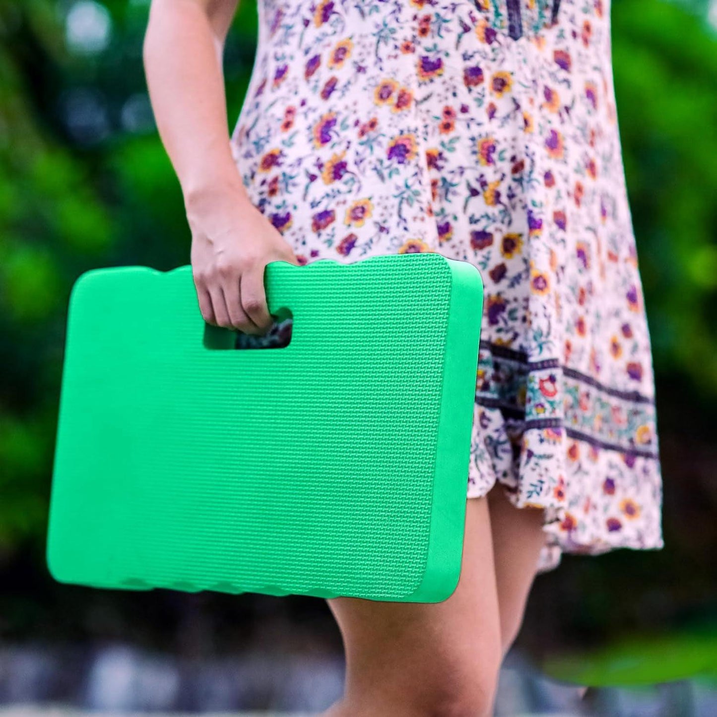 Garden Kneeling Pad - Green Garden Thick Kneeling Pad Kneeler Mat Kneel Pad Protection Knee 43x28x4cm