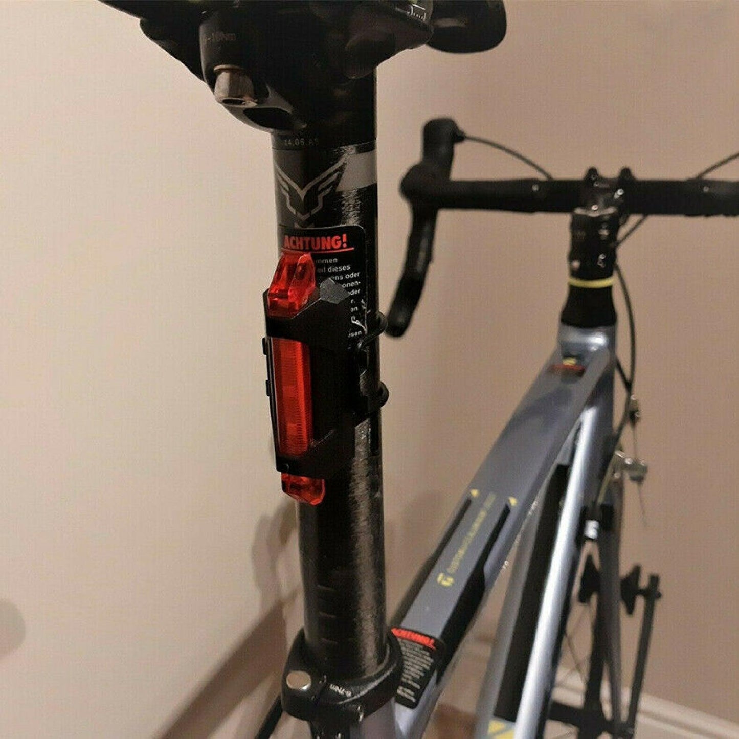 USB Rechargeable Bike Lights - Waterproof Red light