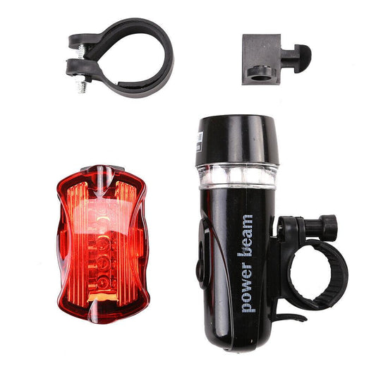 Mountain Bike Lights - LED Bike Lights Set, 3 Lighting Modes Bicycle Lights, Safety and Easy Mount Bike Lights Front and Back