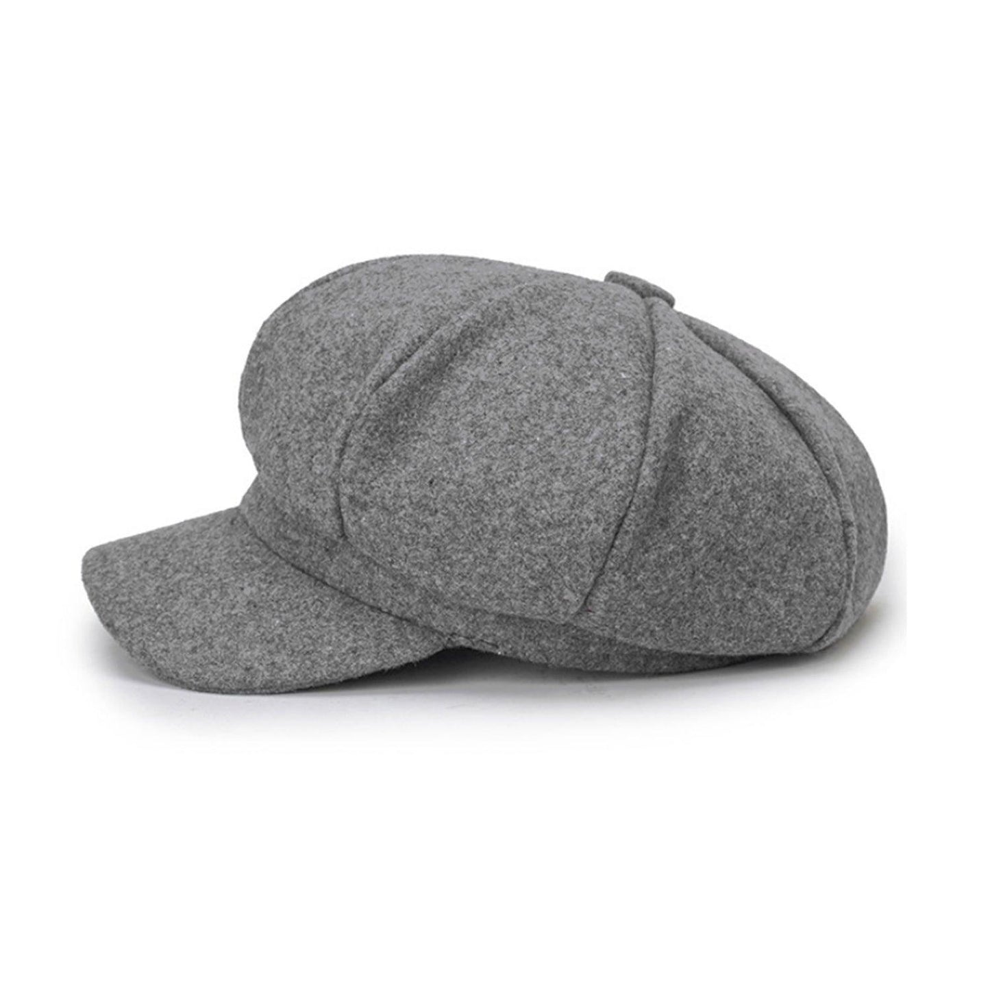 Knitted Baker Boy Hat Womens - Ladies Womens Girls Wool Blend Baker Boy Peaked Cap Newsboy Hat Christmas UK