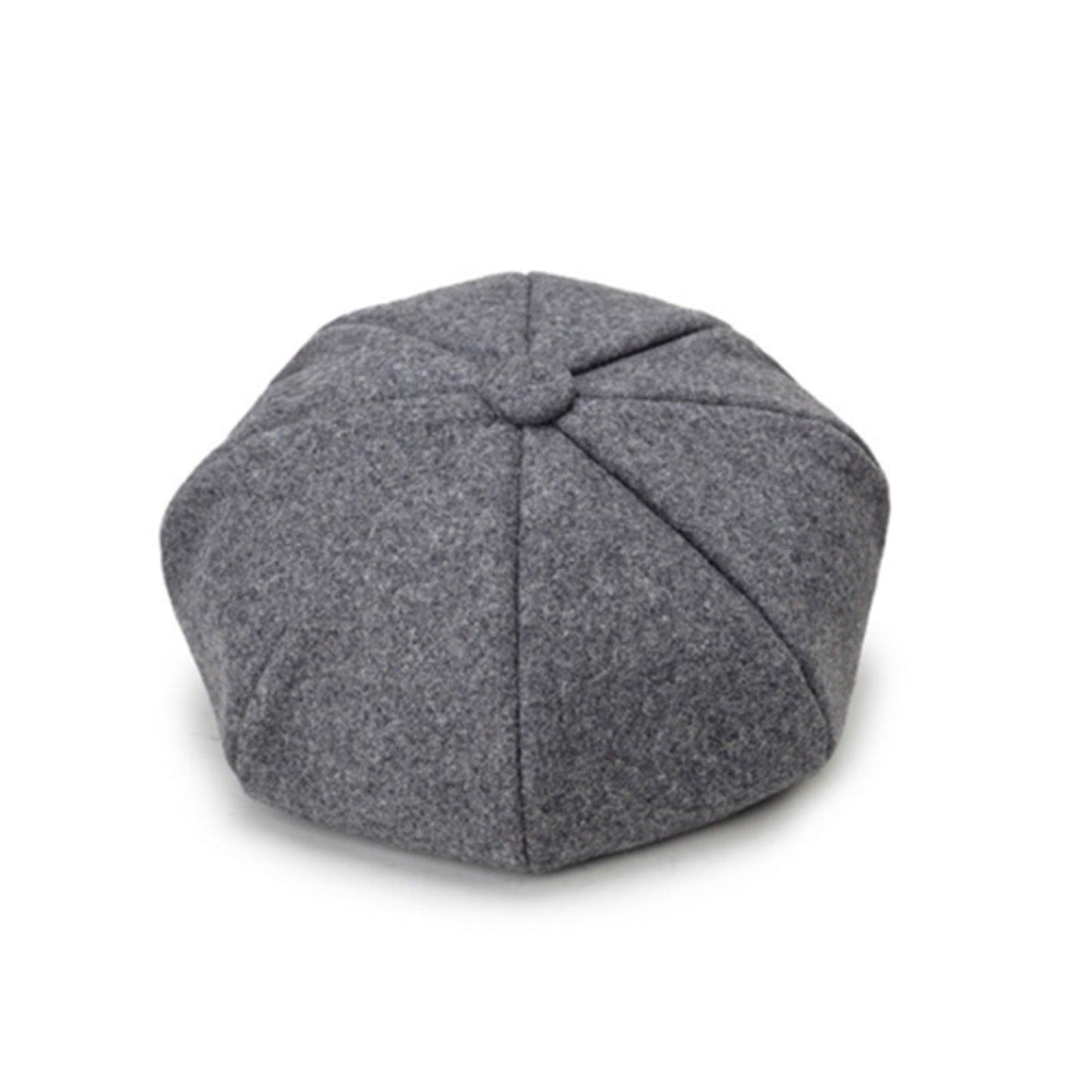 Knitted Baker Boy Hat Womens - Ladies Womens Girls Wool Blend Baker Boy Peaked Cap Newsboy Hat Christmas UK