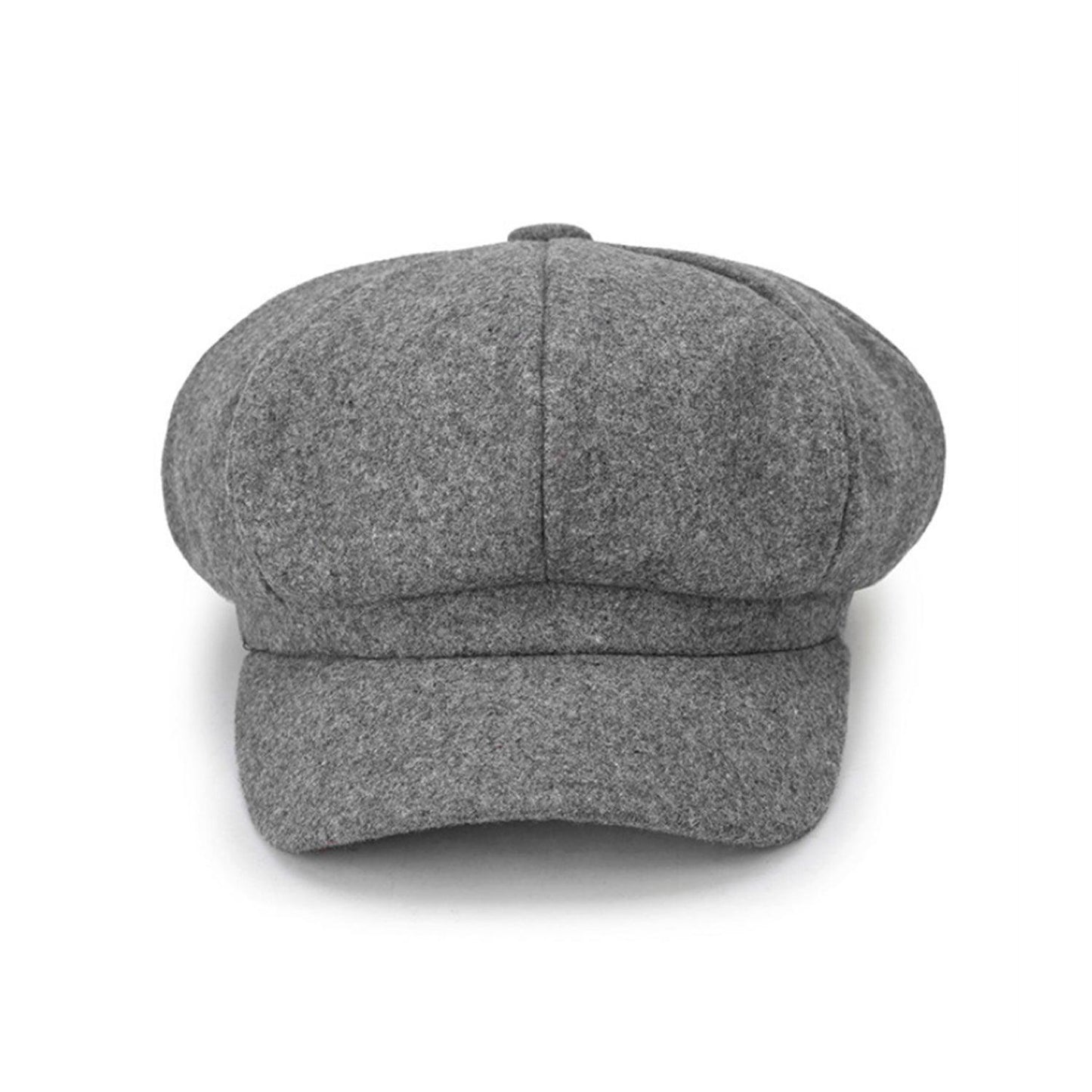 Knitted Baker Boy Hat Womens - Ladies Womens Girls Wool Blend Baker Boy Peaked Cap Newsboy Hat Christmas UK