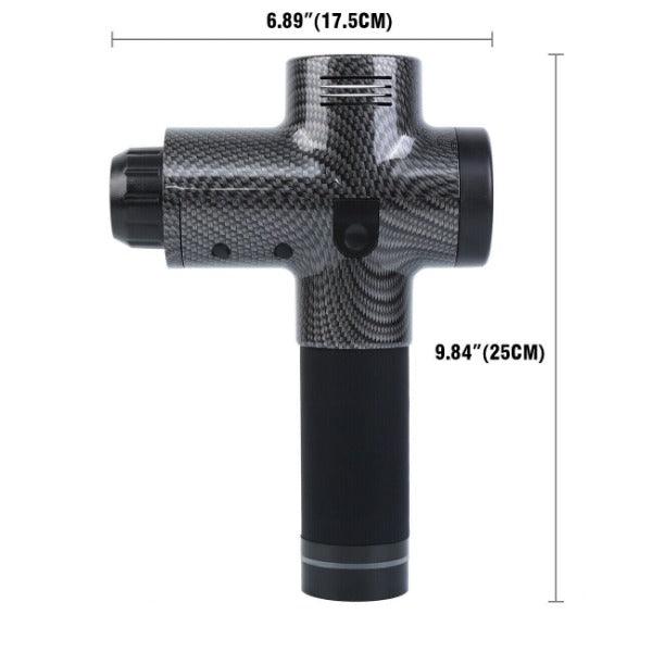 Professional Massage Guns - 8 Heads Deep Tissue Handheld Percussion Muscle Percussion Massager