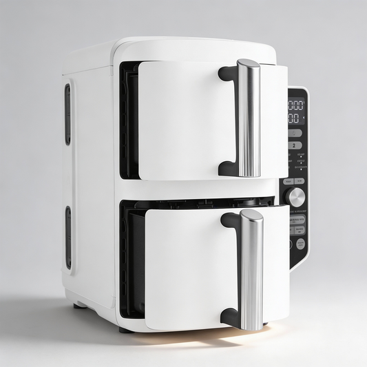 Large Air Fryer – Family Size Oil-Free Hot Air Fryer with Digital Touch Screen