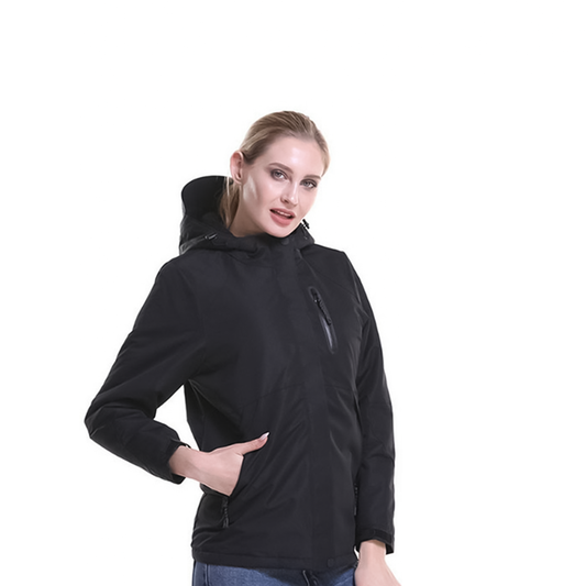 Heated Jackets for Women – USB Powered Winter Warmth Intelligent Heating Cotton Jacket