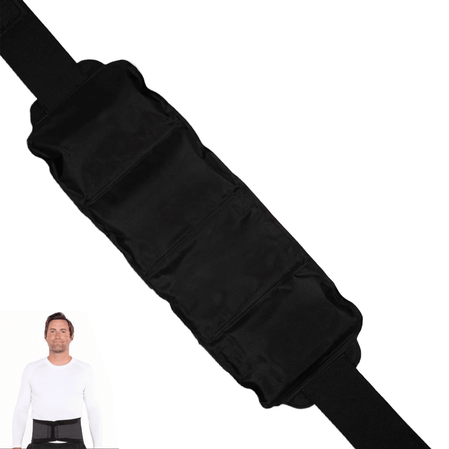 Lower Back Support Belt - Adjustable Back Brace for Lower Back Pain