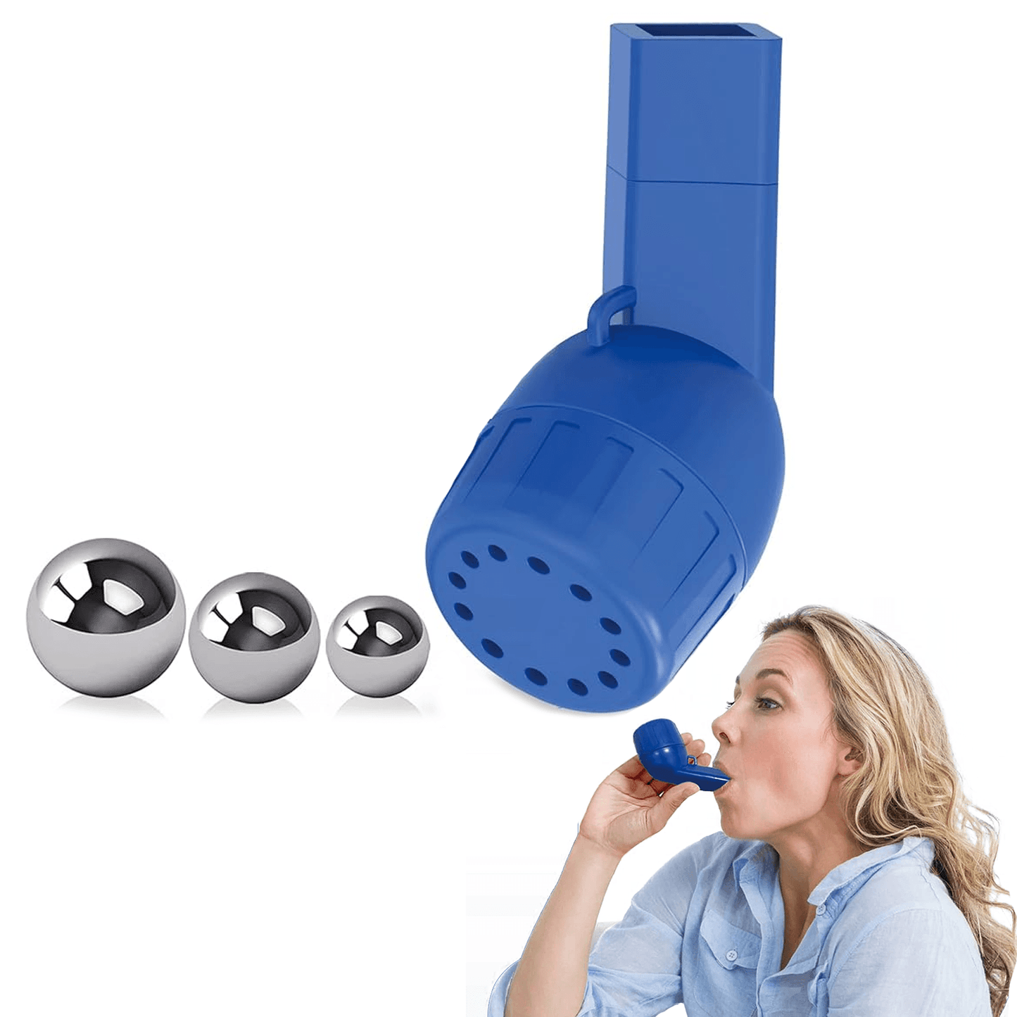 Lung Exerciser Device - Naturally Clear Mucus with The Breathing Exerciser Device Perfect Treatment Aid