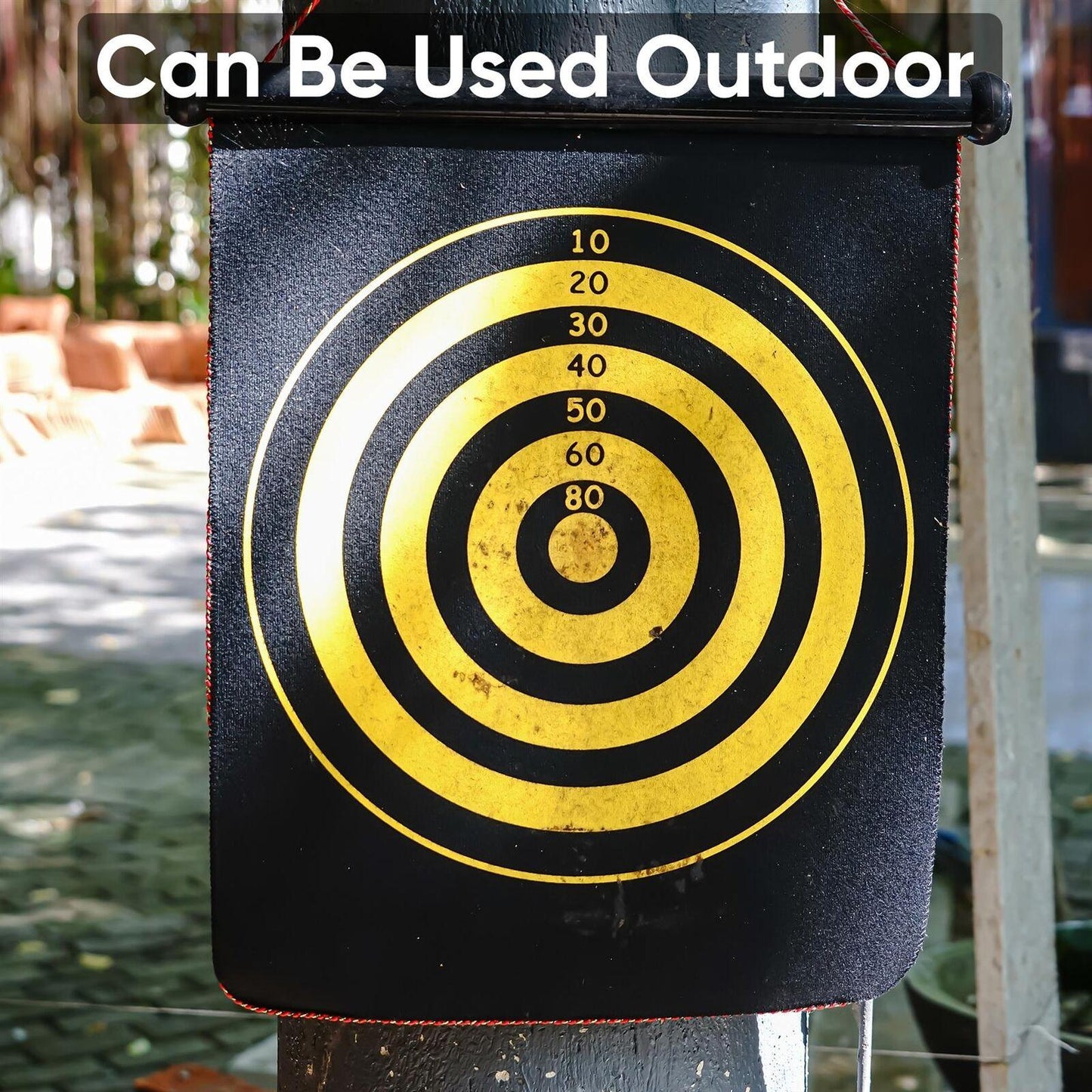 Best Dartboard UK - Magnetic Dartboard With 6 x Safe Magnetic Darts Indoor Outdoor Fun Game