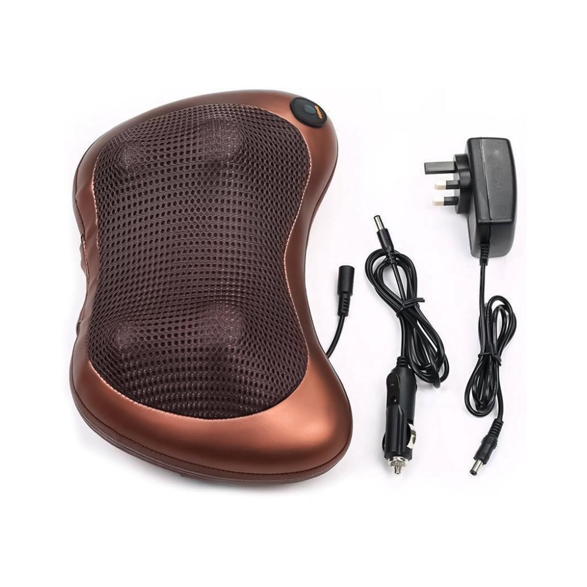 Best Neck Massager UK - Electric Massage Pillow Neck Back Full Body Lumbar Heat Support Cushion