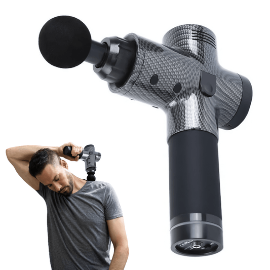 Professional Massage Guns - 8 Heads Deep Tissue Handheld Percussion Muscle Percussion Massager