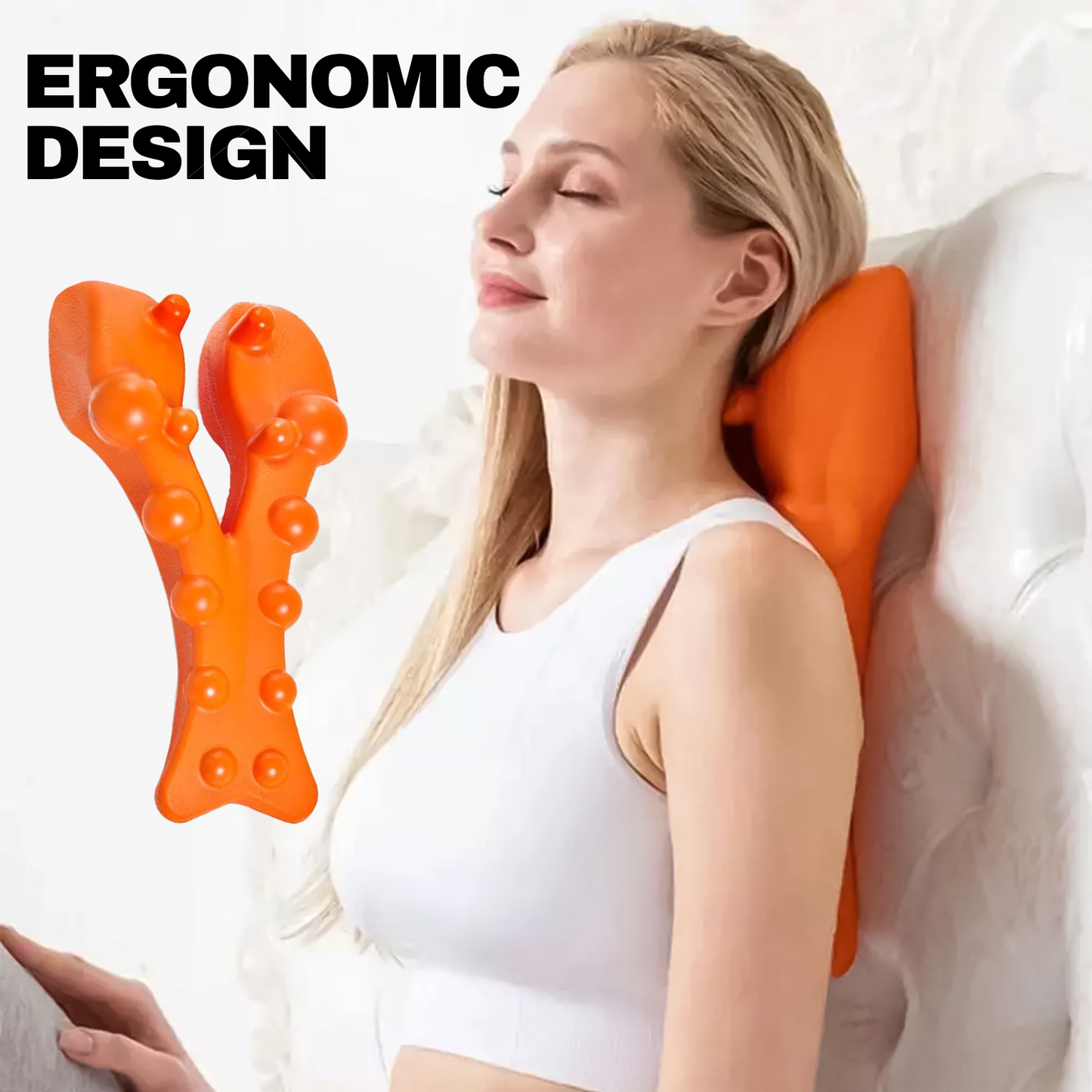Trigger Point Massage Tool – Relieves Muscle Tension & Reduces Fatigue for Back & Neck