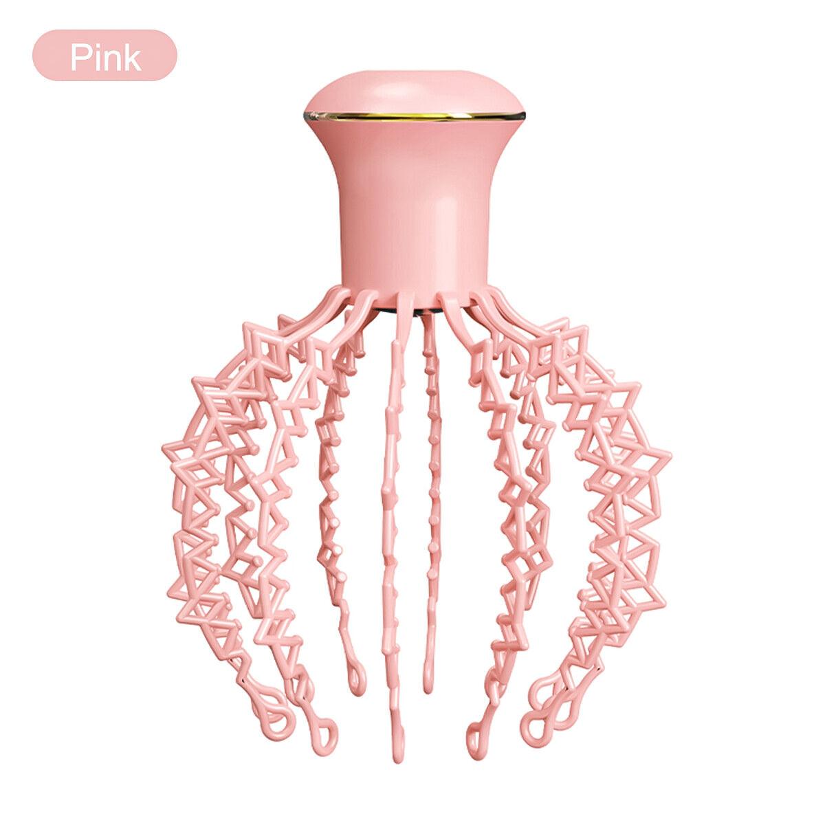 Octopus Head Massager - Electric Scalp Massager Stress Relief Relax