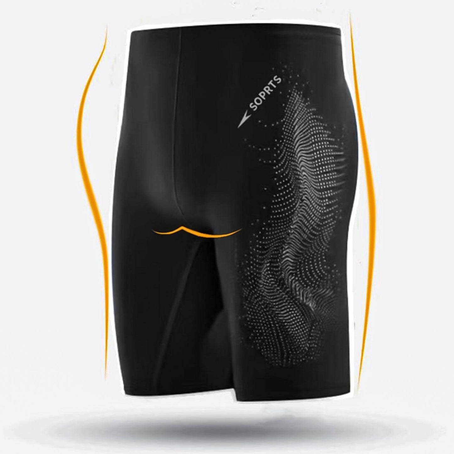 Swimming Jammers for Men -  Racing and Training Swimsuit Men's Swimwear Swim Trunks Durable Swimwear