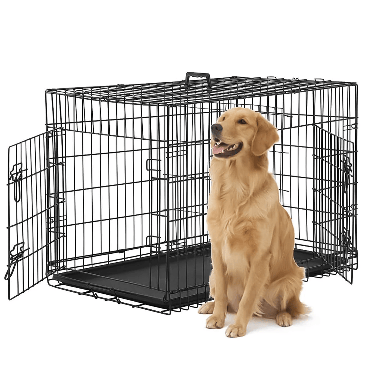 Metal Cages for Dogs - Dog Cage Puppy Pet Crate Carrier