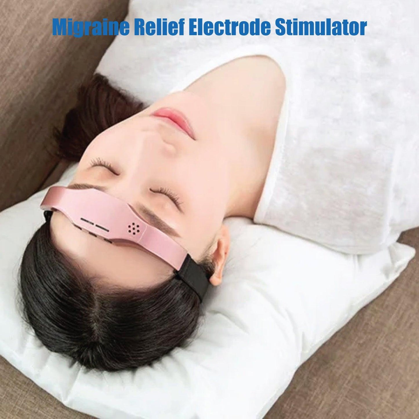 Tens Machine for Migraine - Electric Head Massager Migraine PainRelax Device Headache Relief Aid Therapy SDJ