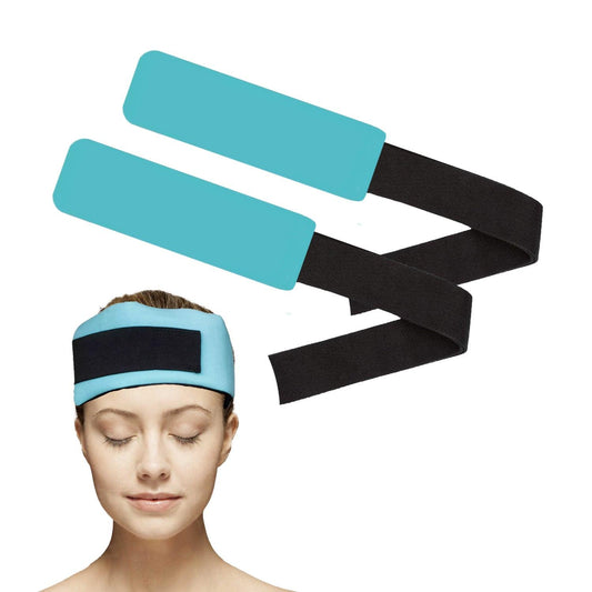 Migraine Ice Pack - Adjustable Head Wrap For Hot Cold Therapy