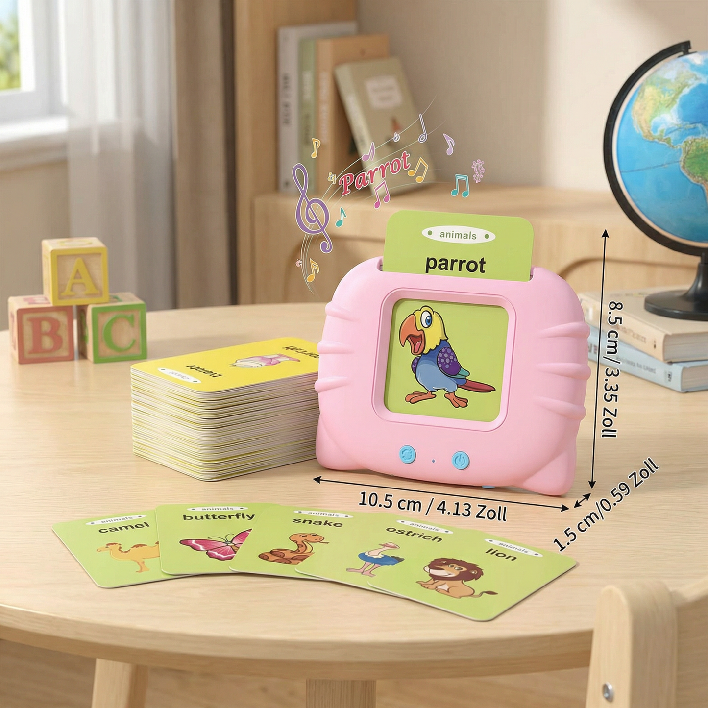 Talking English Flash Cards – Interactive Learning Game for Kids