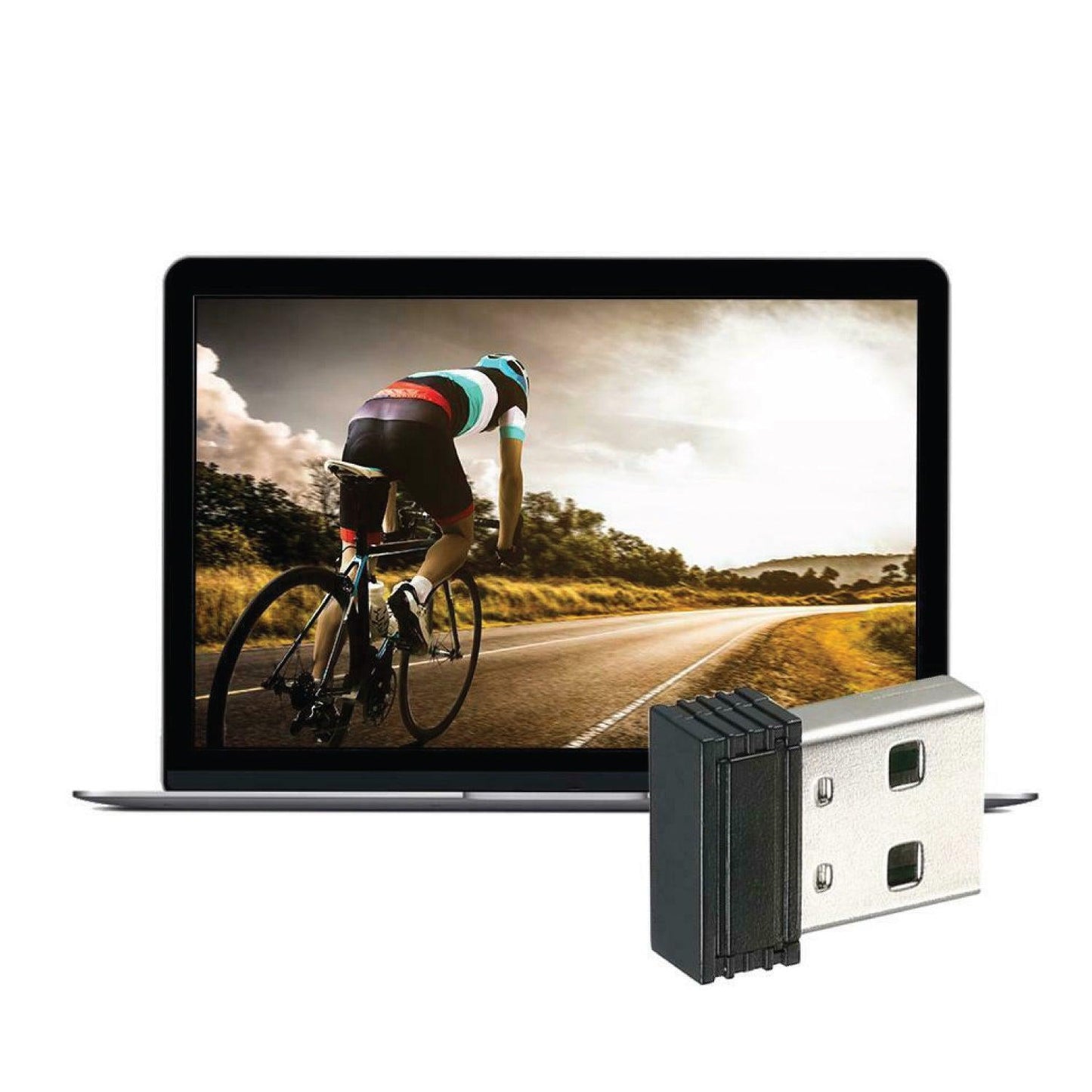 Bluetooth Dongle USB - ANT+ USB Dongle Stick Receiver Mini Dongle for Zwift, Garmin, Wahoo, Tacx, BKOOL, TrainerRoad, Turbo Trainers