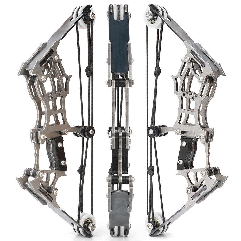 Archery Kits for Beginners - 6" Mini Compound Bow Arrows Set Archery Toy Gift Kids Shooting Target Pocket Bow