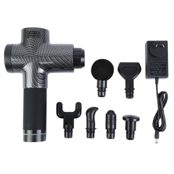 Professional Massage Guns - 8 Heads Deep Tissue Handheld Percussion Muscle Percussion Massager