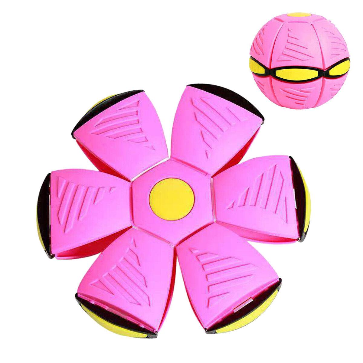 Flying Saucer Ball Dog Toy - Flying Saucer Ball Strange Deformation Frisbee Pet Magic Decompression Toy