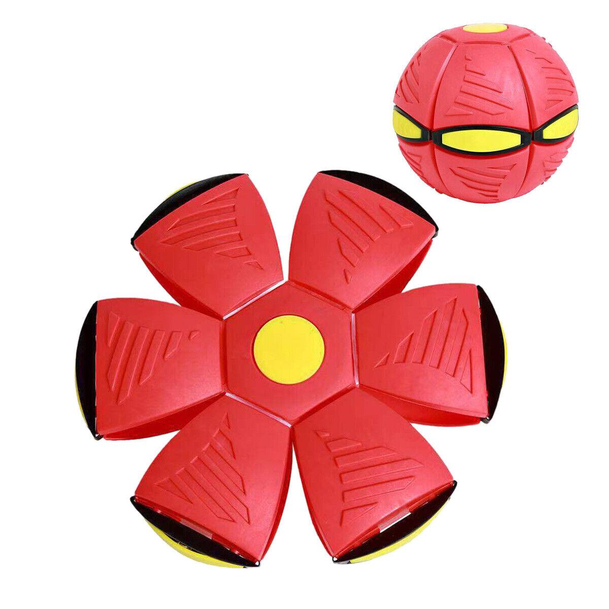 Flying Saucer Ball Dog Toy - Flying Saucer Ball Strange Deformation Frisbee Pet Magic Decompression Toy